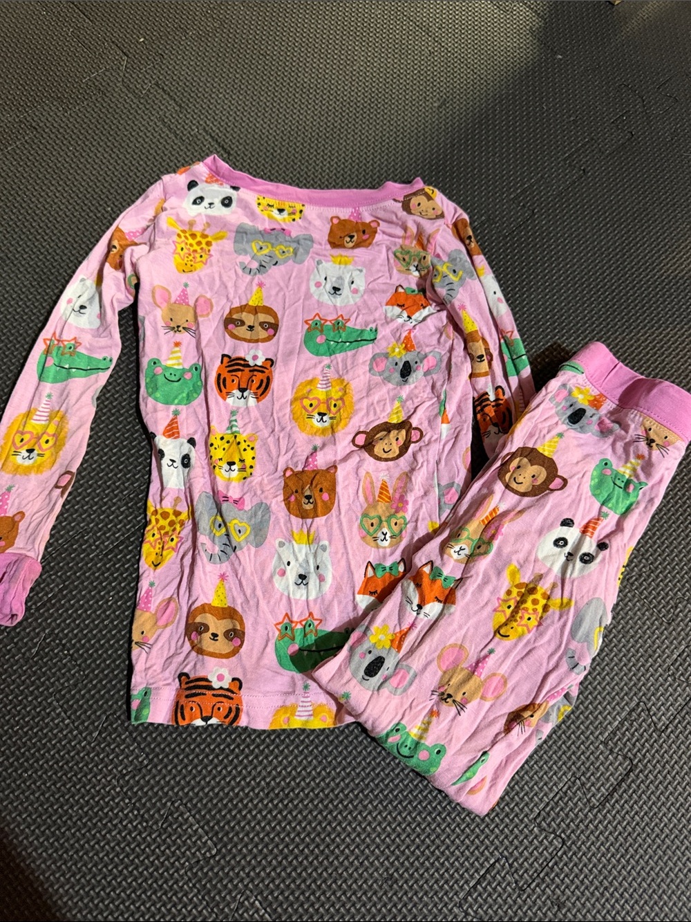 Little sleepies party Animal Pajama Set